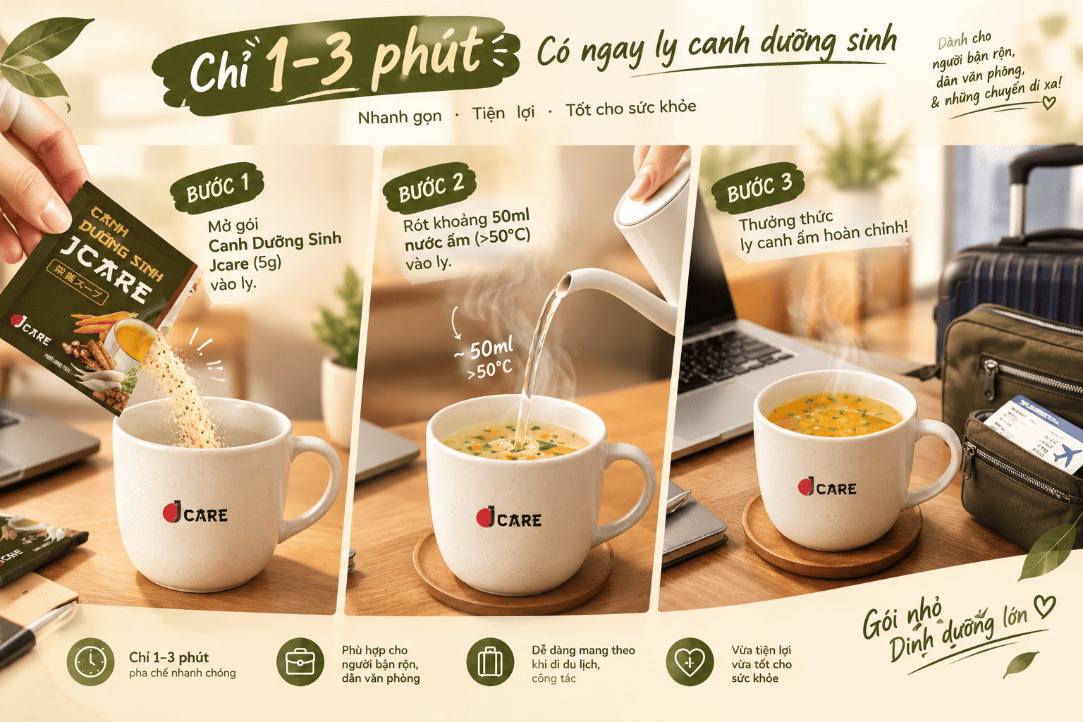 Canh dưỡng sinh Jcare