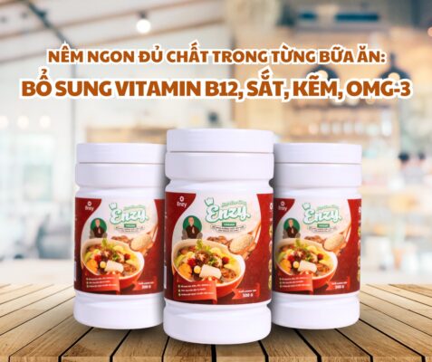 Hạt nêm chay không hoá chất