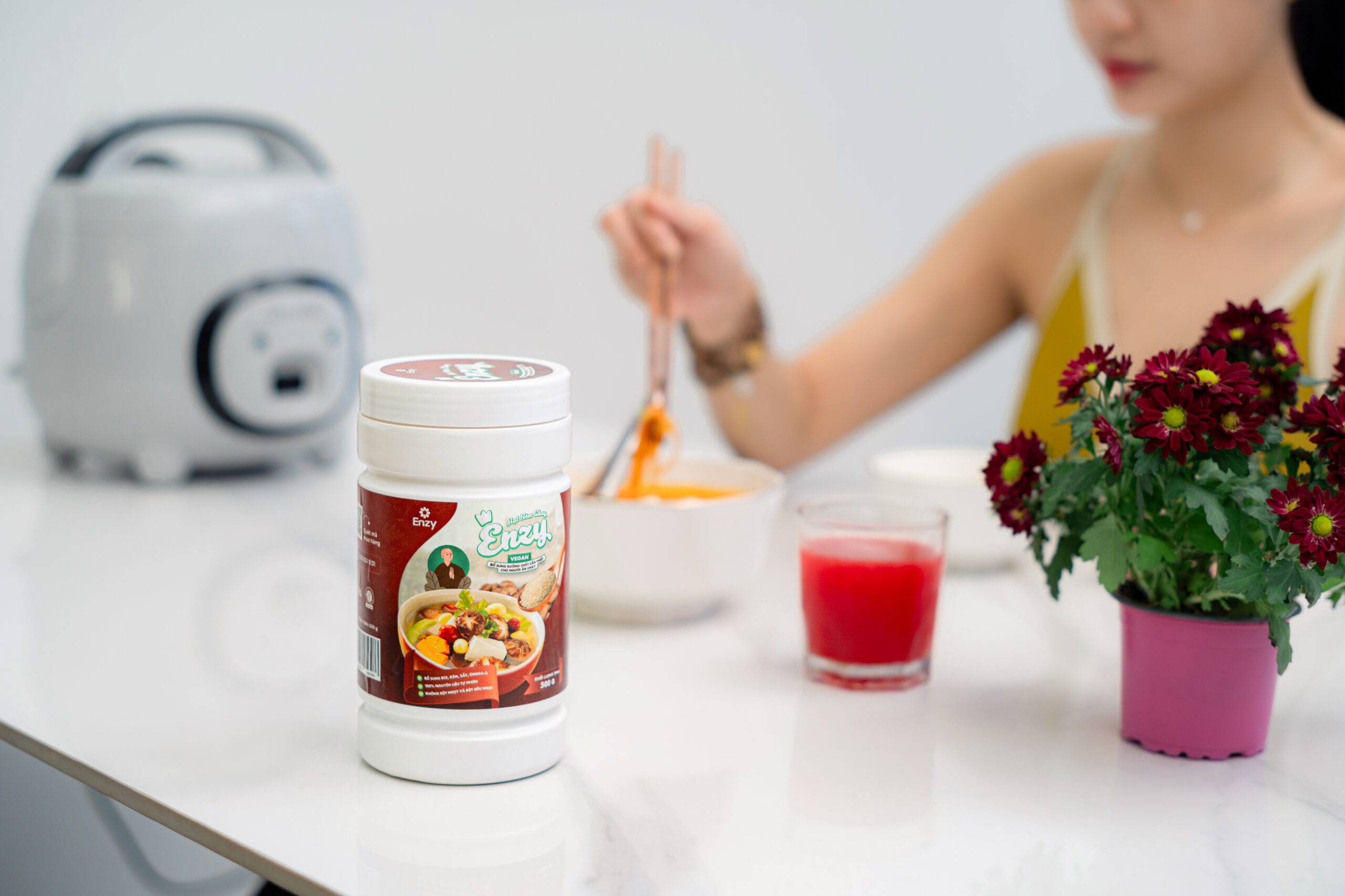 hạt nêm chay ngon