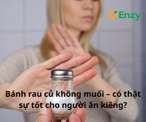 bánh rau củ không muối