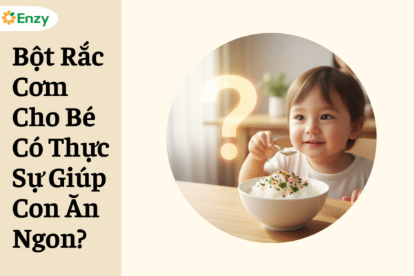 Bột rắc cơm cho bé có thực sự ngon