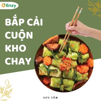 Bắp cải cuộn kho tiêu