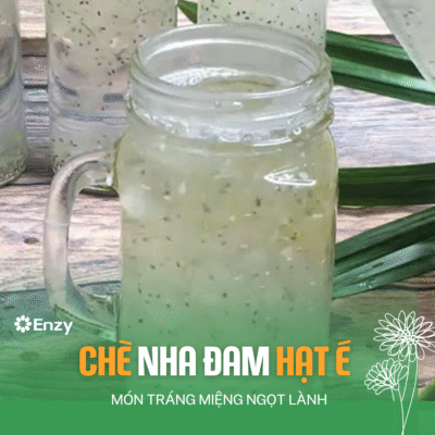 Các món chay cúng giỗ -  Chè nha đam hạt é