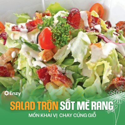 Các món chay cúng giỗ -  salad trộn