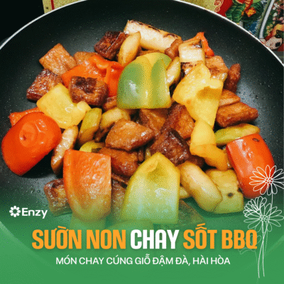 Các món chay cúng giỗ -  sườn non chay