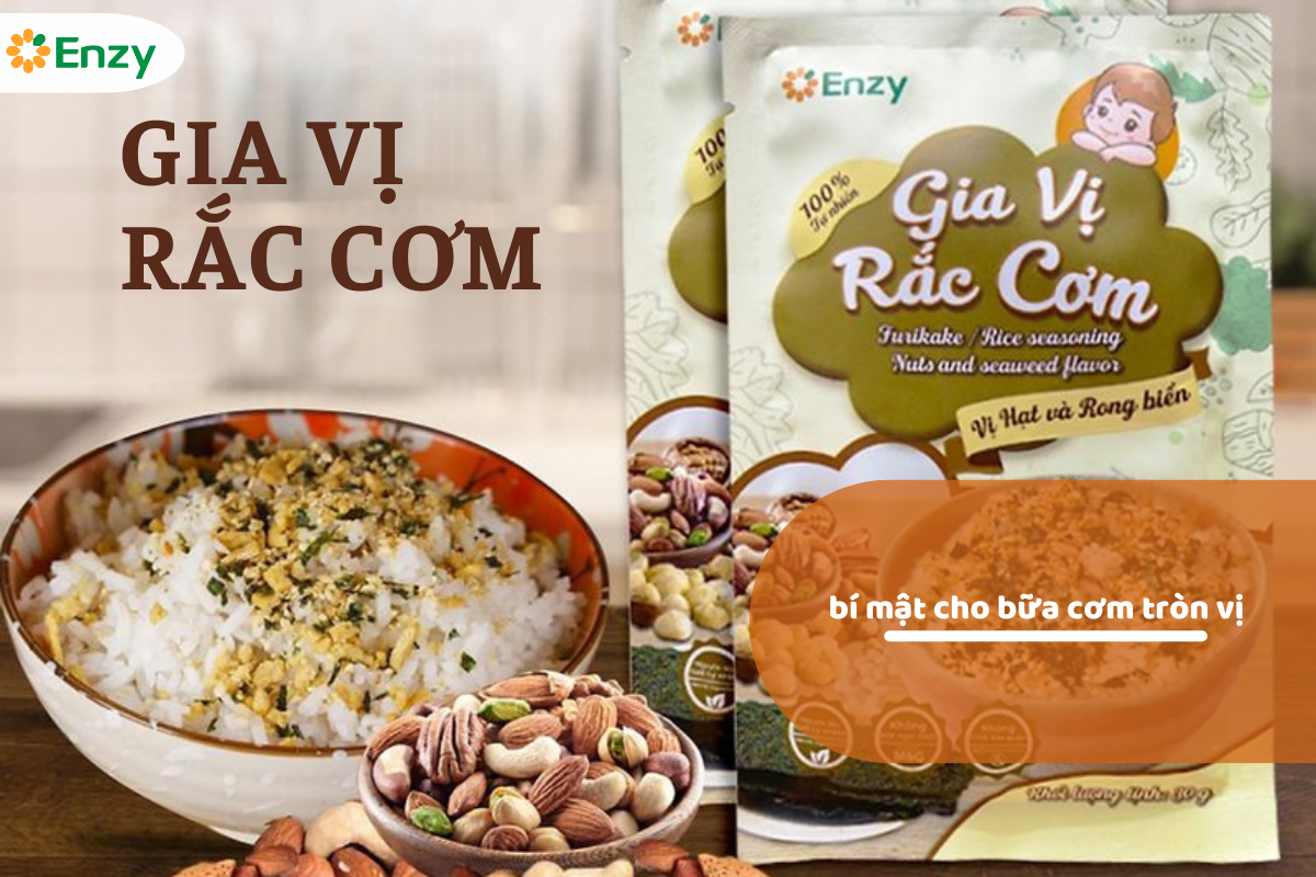 Gia vị rắc cơm bổ dưỡng