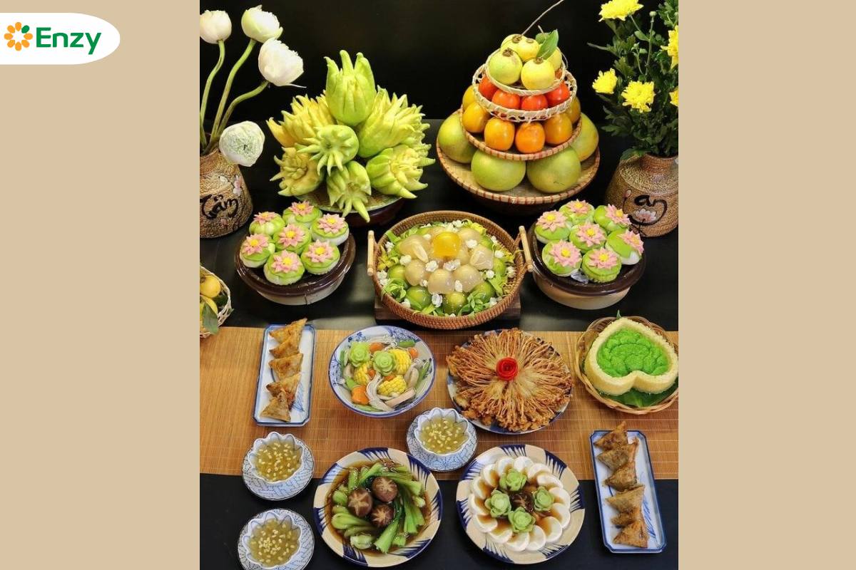 Mâm cúng Phật