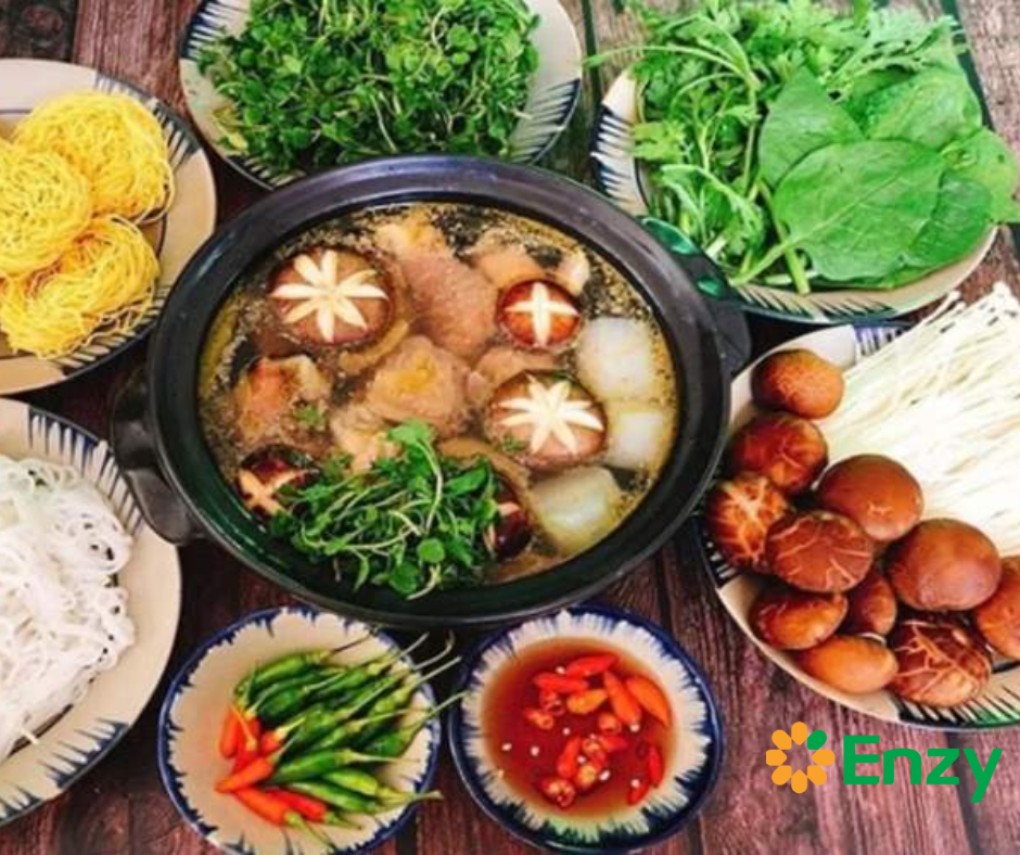 món chay đãi tiệc