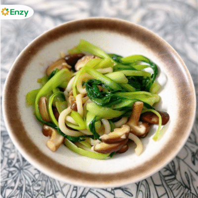 Mì udon xào chay