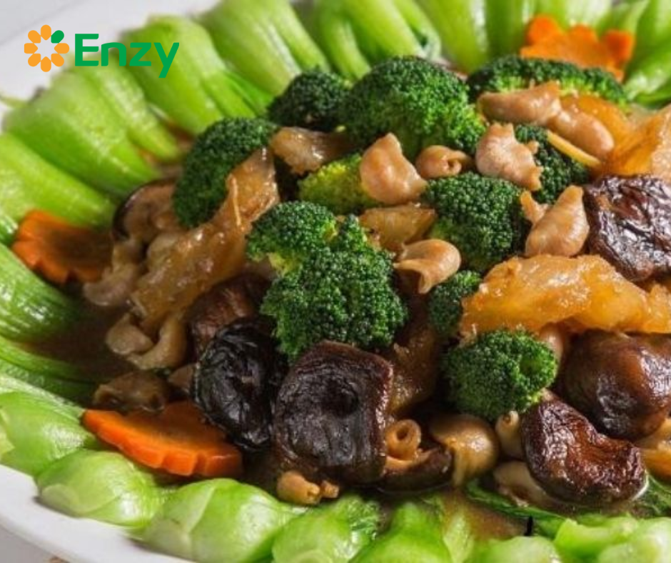 món chay đãi tiệc