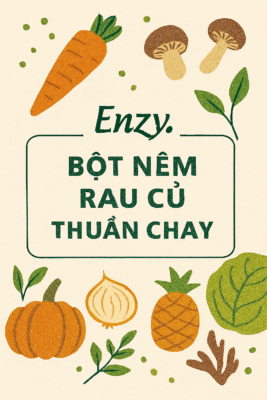 Bột nêm rau củ thuần chay