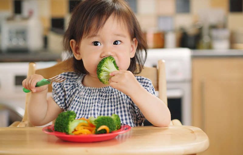Bánh rau củ cho bé