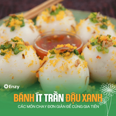 Các món chay đơn giản để cúng gia tiên