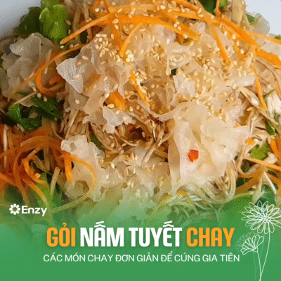 Các món chay đơn giản để cúng gia tiên