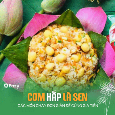 Các món chay đơn giản để cúng gia tiên