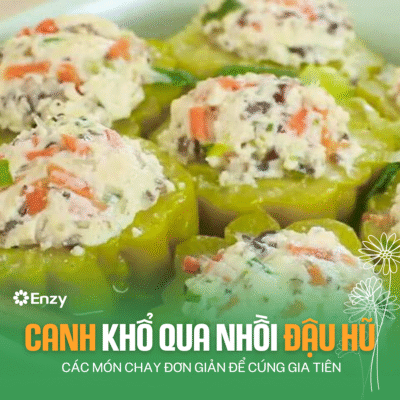 Các món chay đơn giản để cúng gia tiên