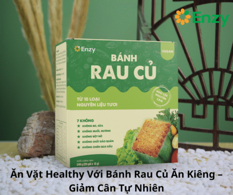bánh rau củ enzy cho sinh viên
