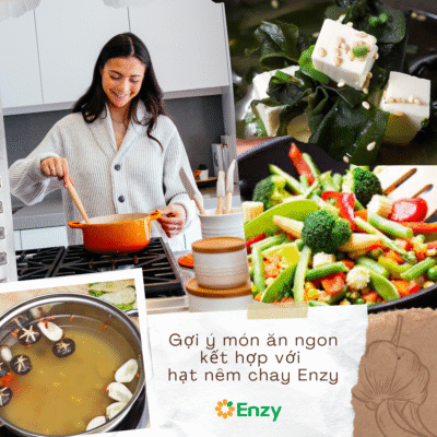 Hạt nêm chay vị thanh ngọt tự nhiên 