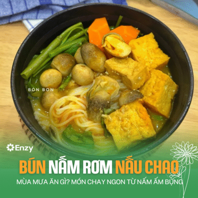 món chay ngon từ nấm