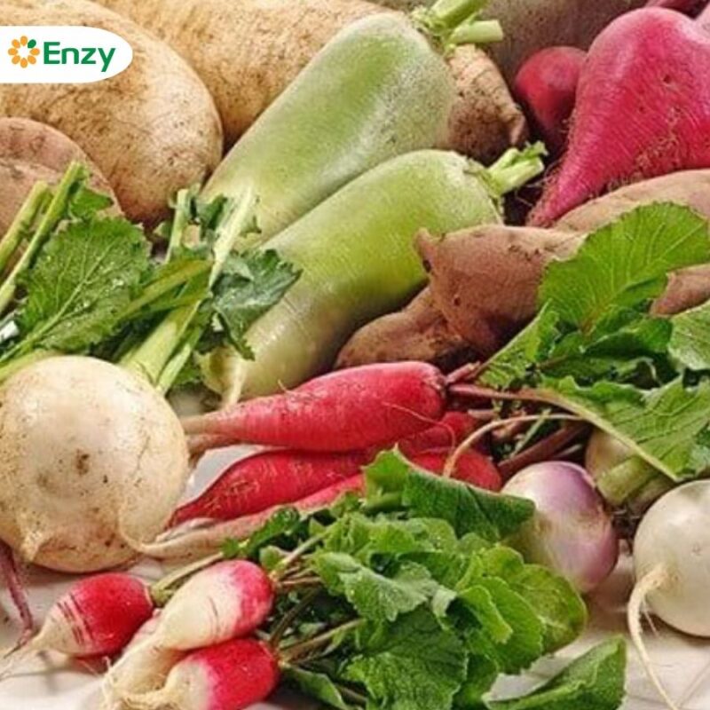Các loại củ - món chay từ rau củ tươi