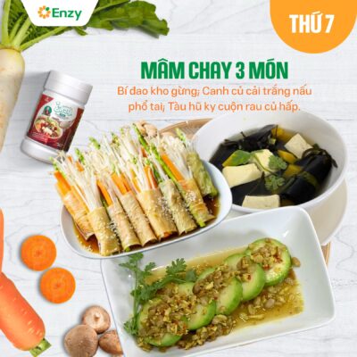 món chay không chiên rán
