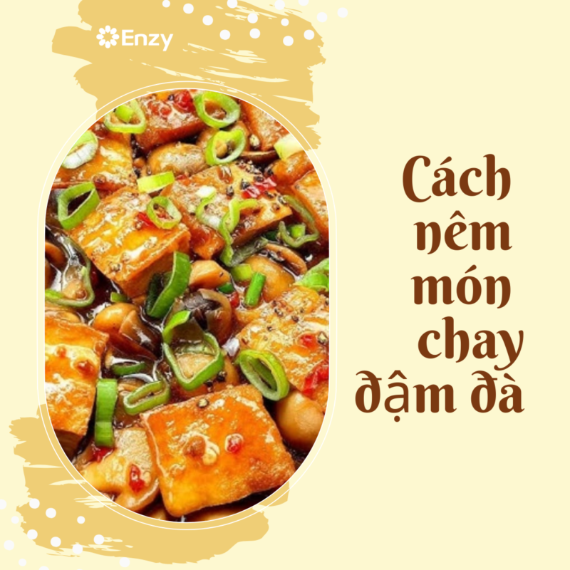 cách nêm món chay đậm đà