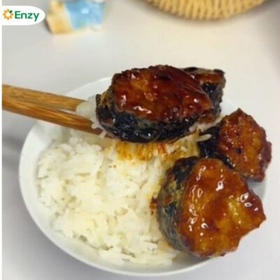 Nấm kim châm cuộn rong biển