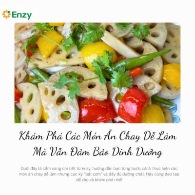 Món ăn chay dễ làm