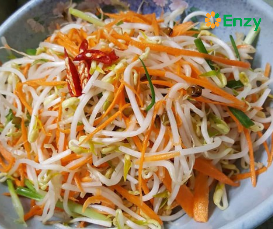 gỏi giá đỗ chay