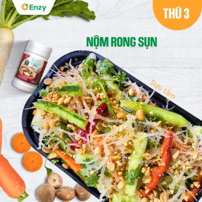 nộm rong sụn chay 