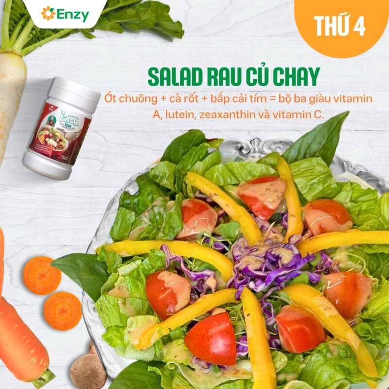 Salad trái cây chay