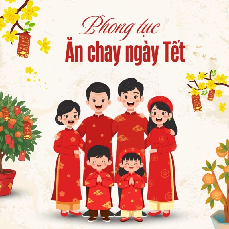phong tục ăn chay ngày tết