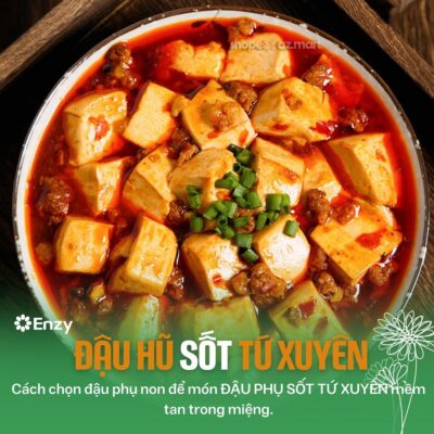 Đậu hũ sốt tứ xuyên
