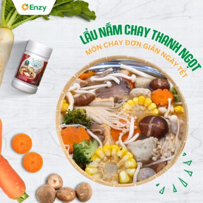 lẩu nấm chay
