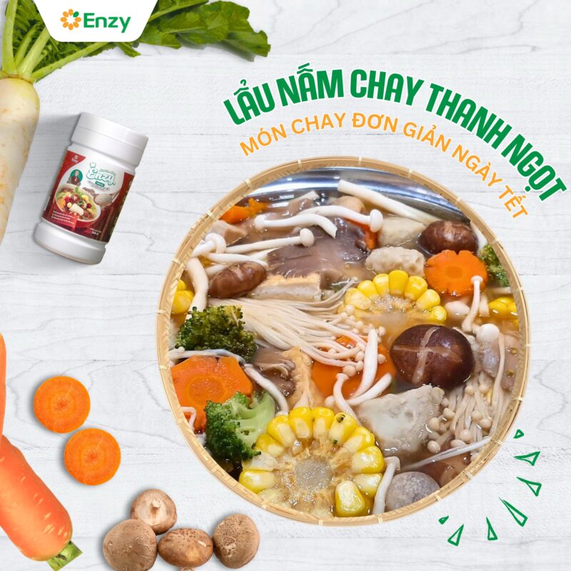 lẩu nấm chay