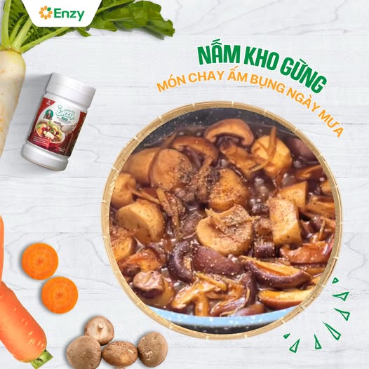 nấm kho gừng