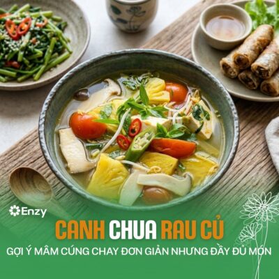 mâm cúng chay đơn giản