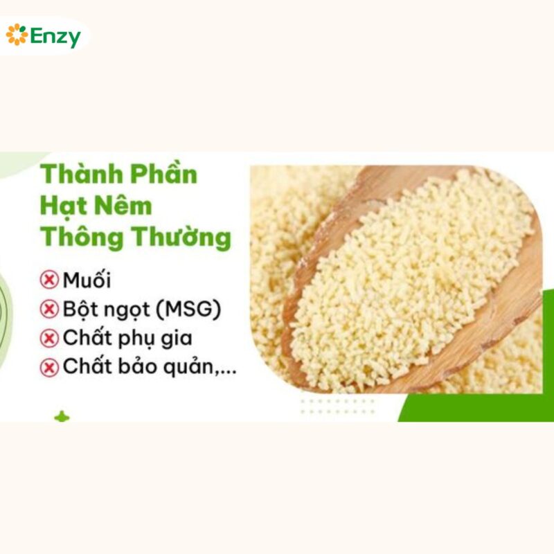 Ăn hạt nêm chay có tốt không