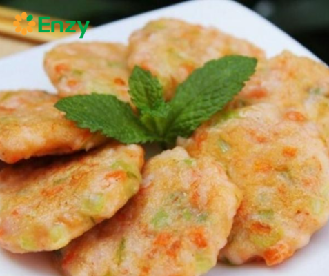 chả rau củ thập cẩm chay 