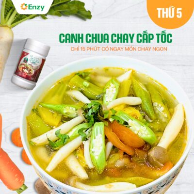 mâm cơm chay thanh vị