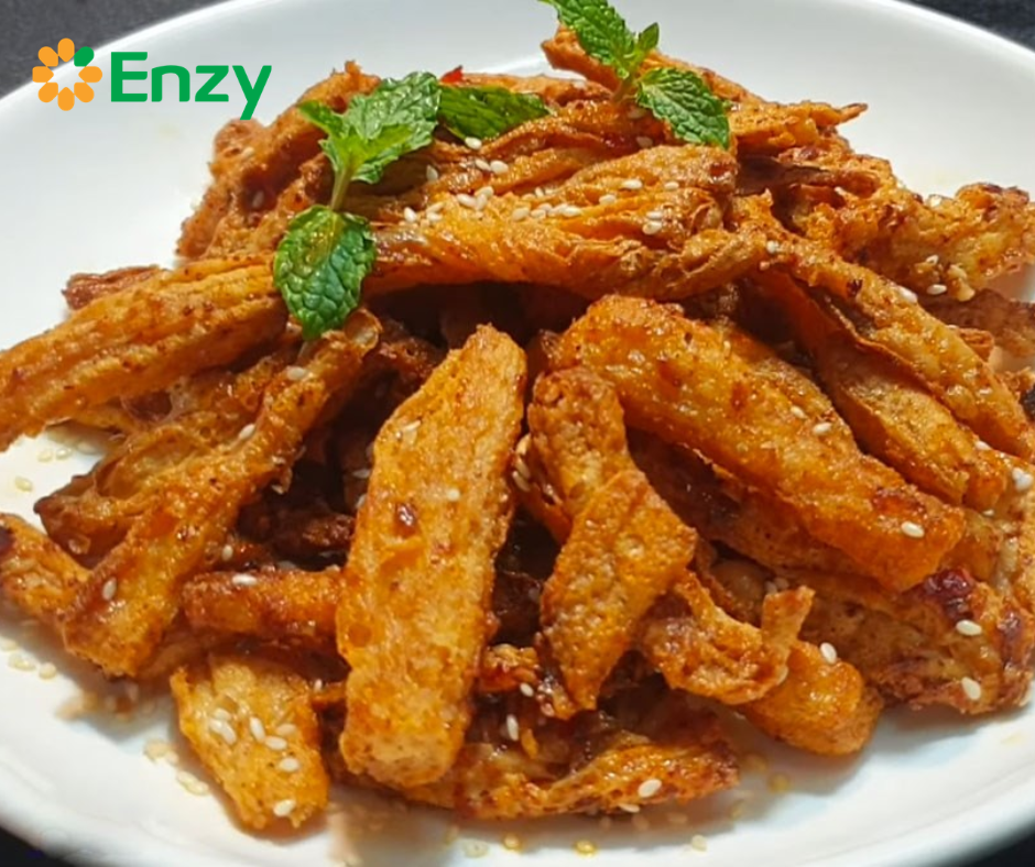 đậu hủ sốt chao chiên giòn
